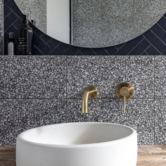 Lifestyle 3 Meir Round Wall Mixer Tiger Bronze Trim Kit MW03-FIN-PVDBB - The Blue Space