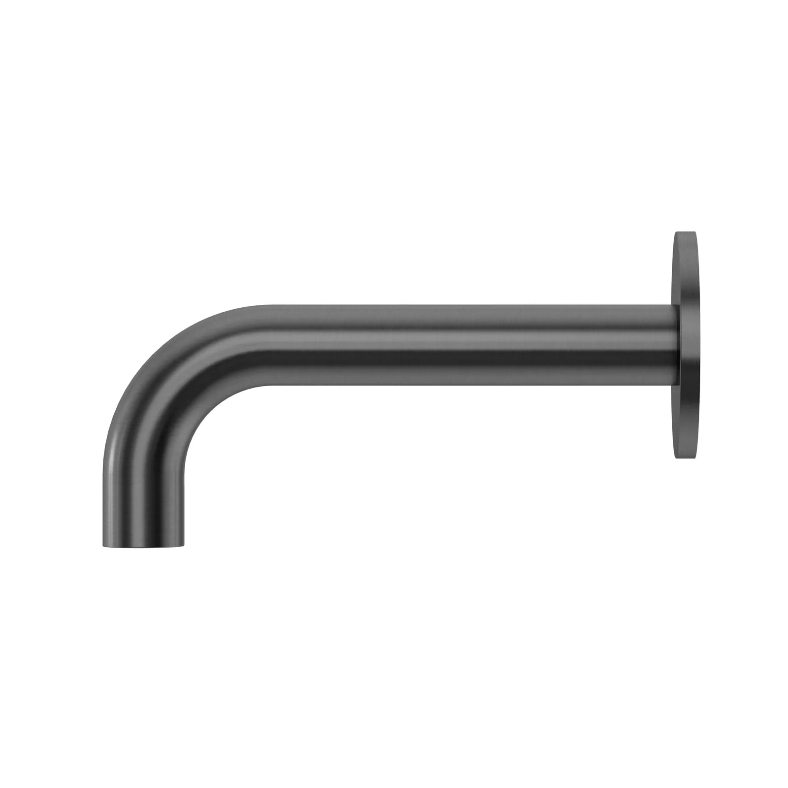 Side Meir Universal Round Curved Spout 170mm - Shadow MS05-170-PVDGM - The Blue Space