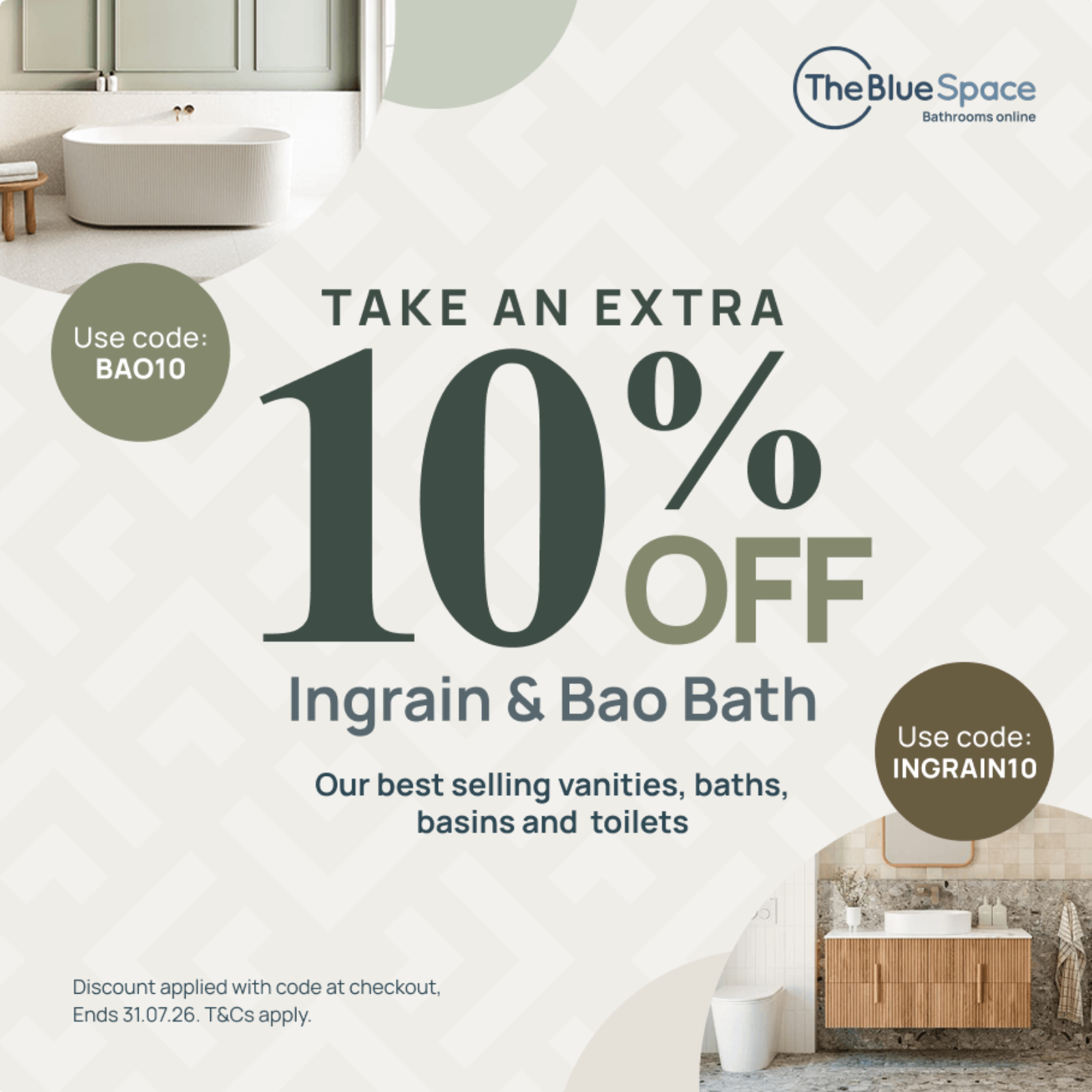 Extra 10% off!