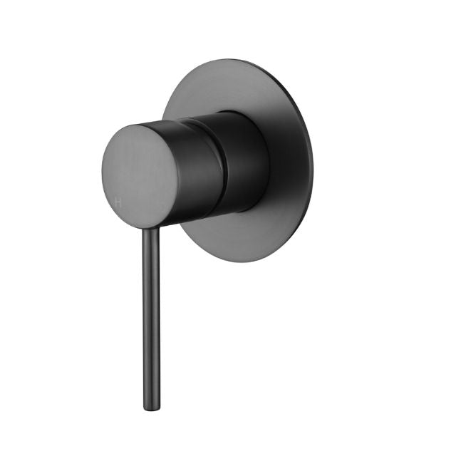 Modern National Star Mini Shower Mixer 80mm Gunmetal - Full Kit STRM008GM-KIT - The Blue Space