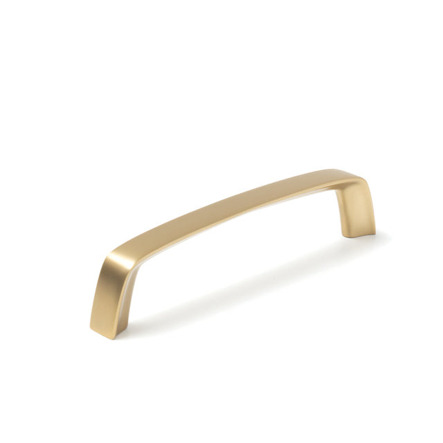 Momo Acuto D Handle 160mm Brushed Satin Brass ABH160.BSB - The Blue Space