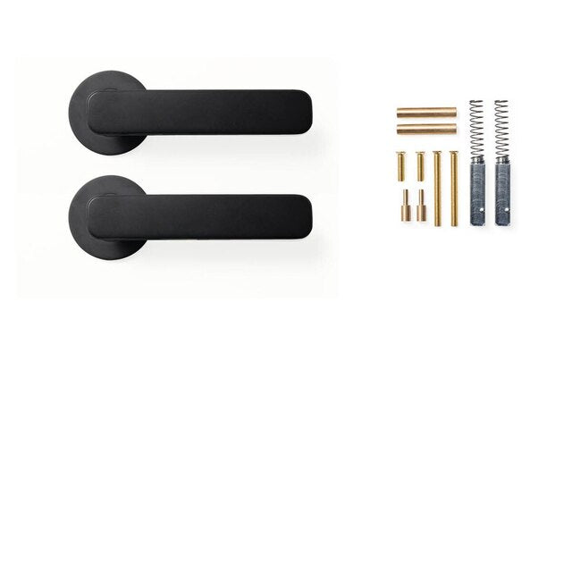 Momo Aspen Lever Handle Set Matte Black ASPLH.MBL - The Blue Space