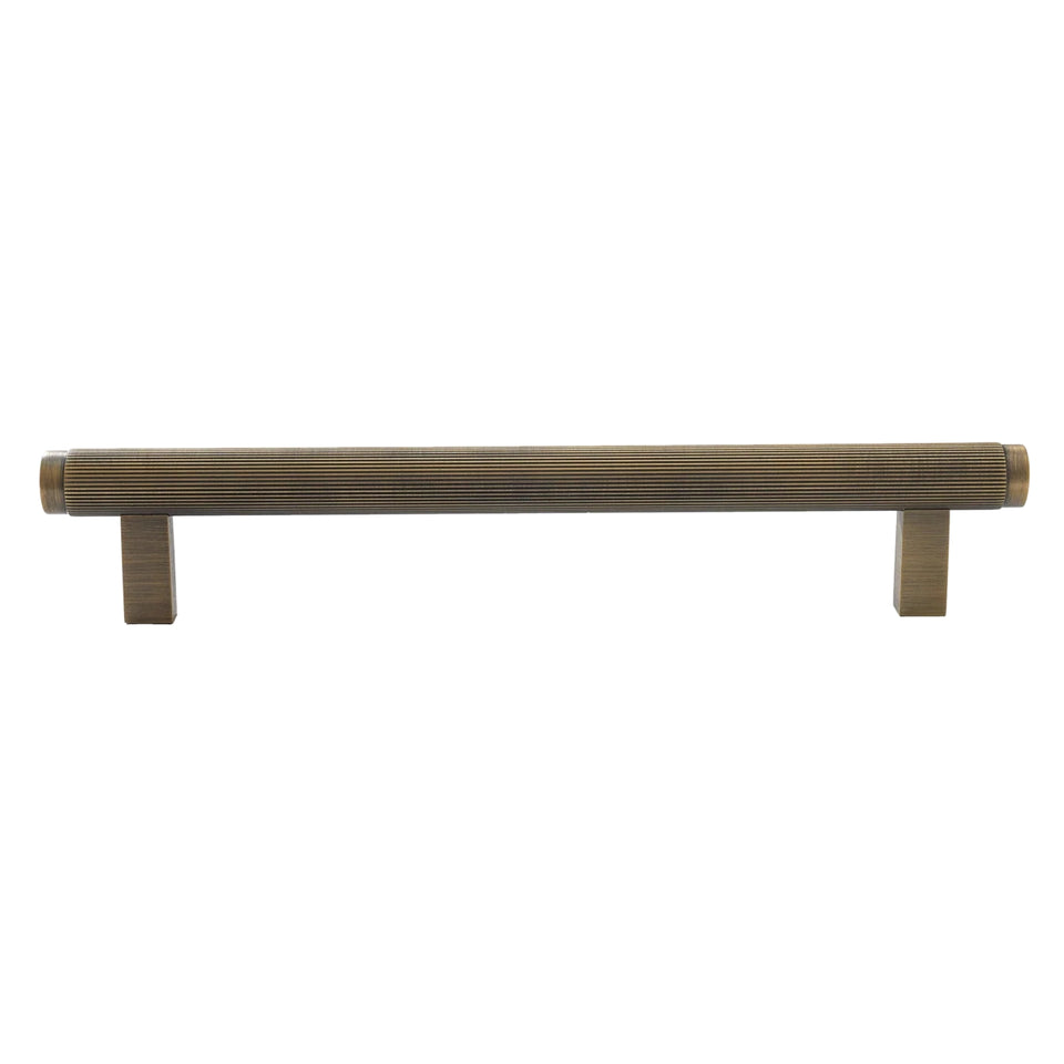 Momo Handles Bellevue Lined Bar Pull Dark Brushed Brass