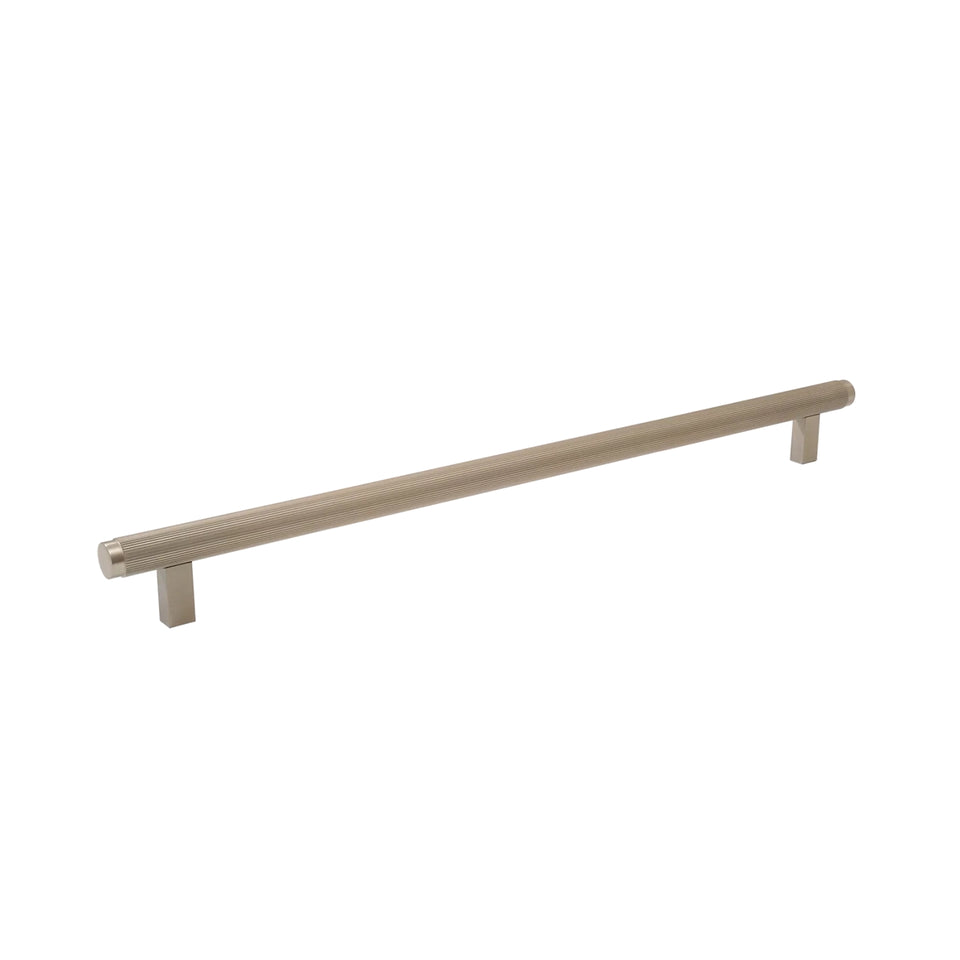 Momo Handles Bellevue Lined Bar Pull Dull Brushed Nickel