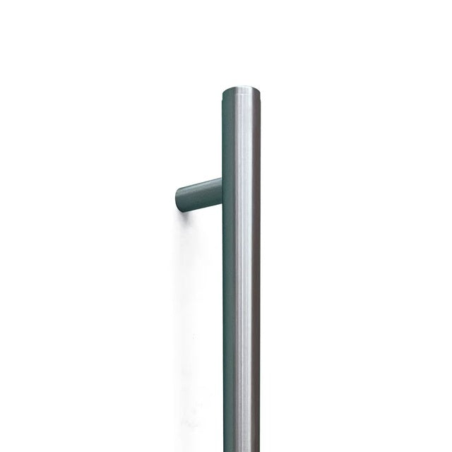 Momo Bellevue Plain Door Pull With Back To Back Fixing 416mm Dull Brushed Nickel BVPLAP.416BB.DBR - The Blue Space