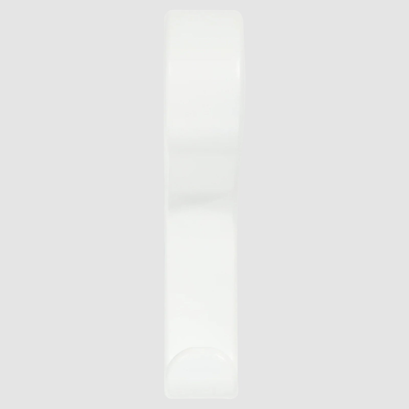 Front View Momo Belt Wall Hook 65mm Matte White B7039.065.MWH - The Blue Space