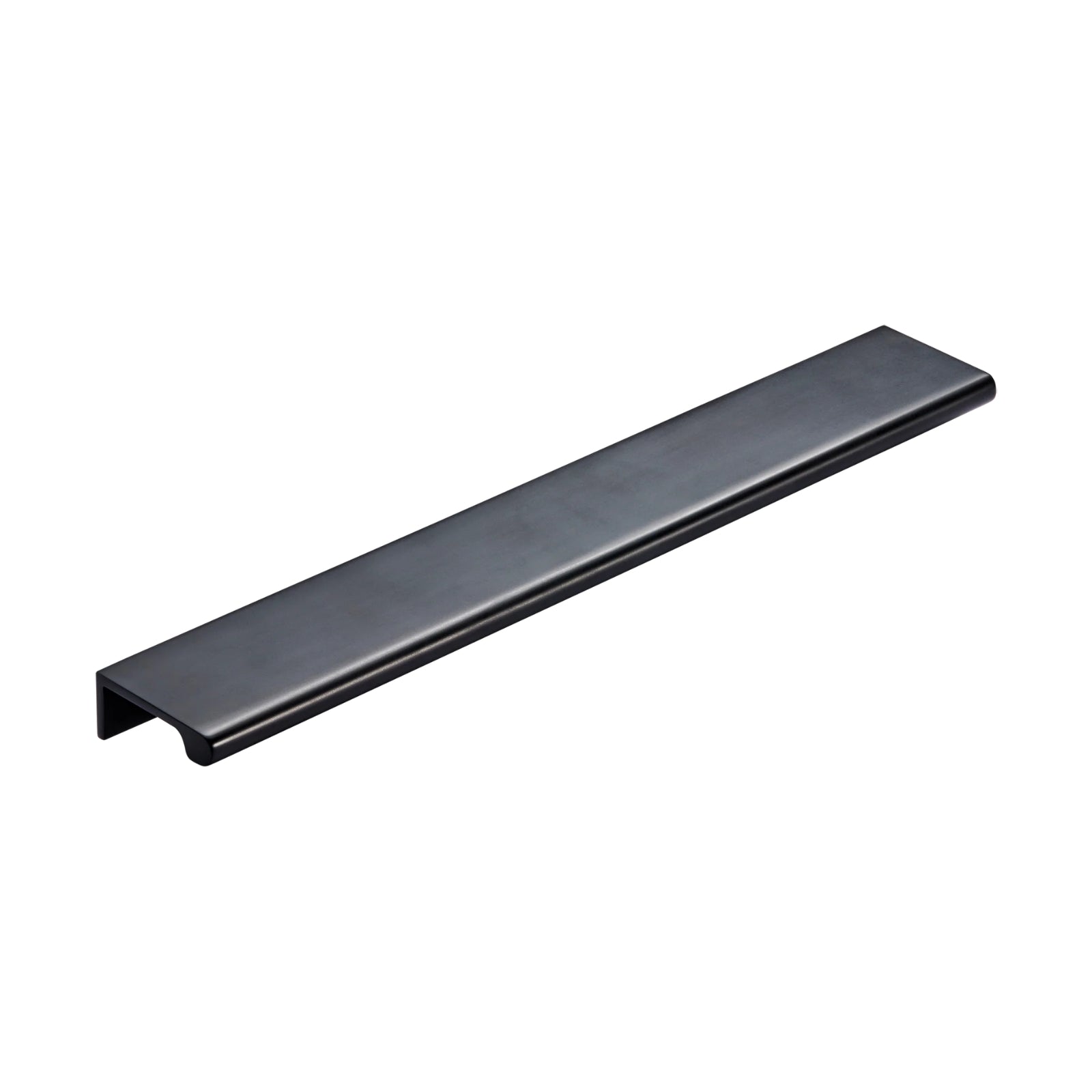 Side View Momo Chelsea Lip Pull Handle Matte Black
 CHLP.096.MBL - The Blue Space