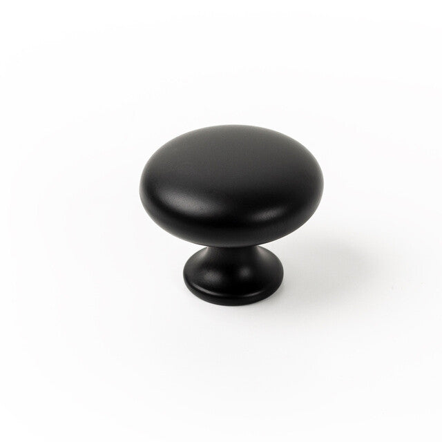 Momo Duke Round Knob 31mm Matte Black