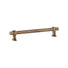 Side View Momo Handles Ambrose Bar Pull Antique Bronze AMB160.ABM - The Blue Space
