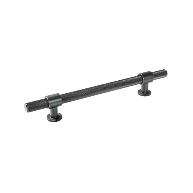 Momo Handles Belgravia 160mm Knurled Pull Handle Dark Bronze BLG160.DKB - The Blue Space