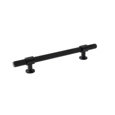 Momo Handles Belgravia 160mm Pull Handle Lined Matte Black BLGLN160.MBL - The Blue Space