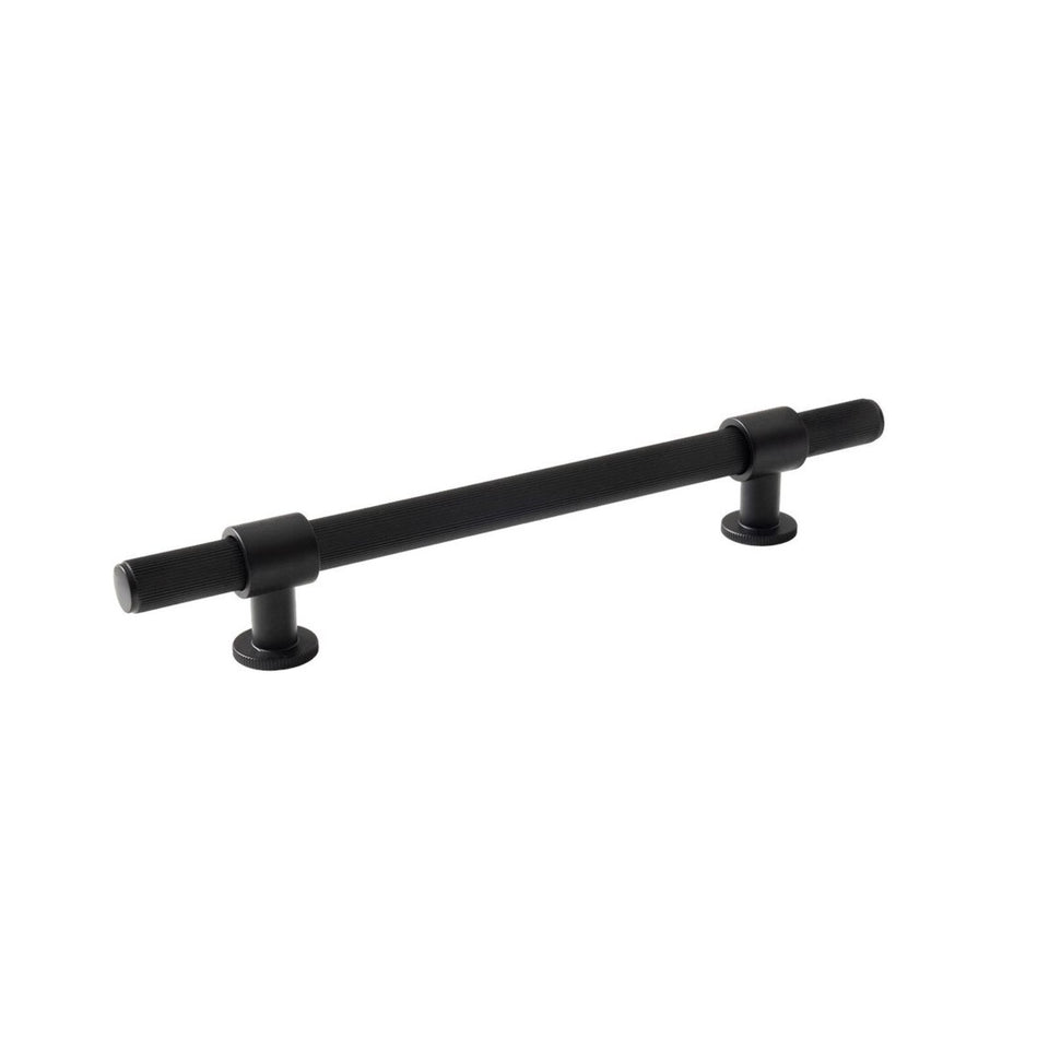 Momo Handles Belgravia Pull Handle Lined Matte Black