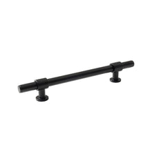 Momo Handles Belgravia 160mm Pull Handle Plain Matte Black BLGPL160.MBL - The Blue Space