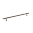 Momo Handles Belgravia 320mm Pull Handle Lined Dull Brushed Nickel BLGLN320.DBR - The Blue Space