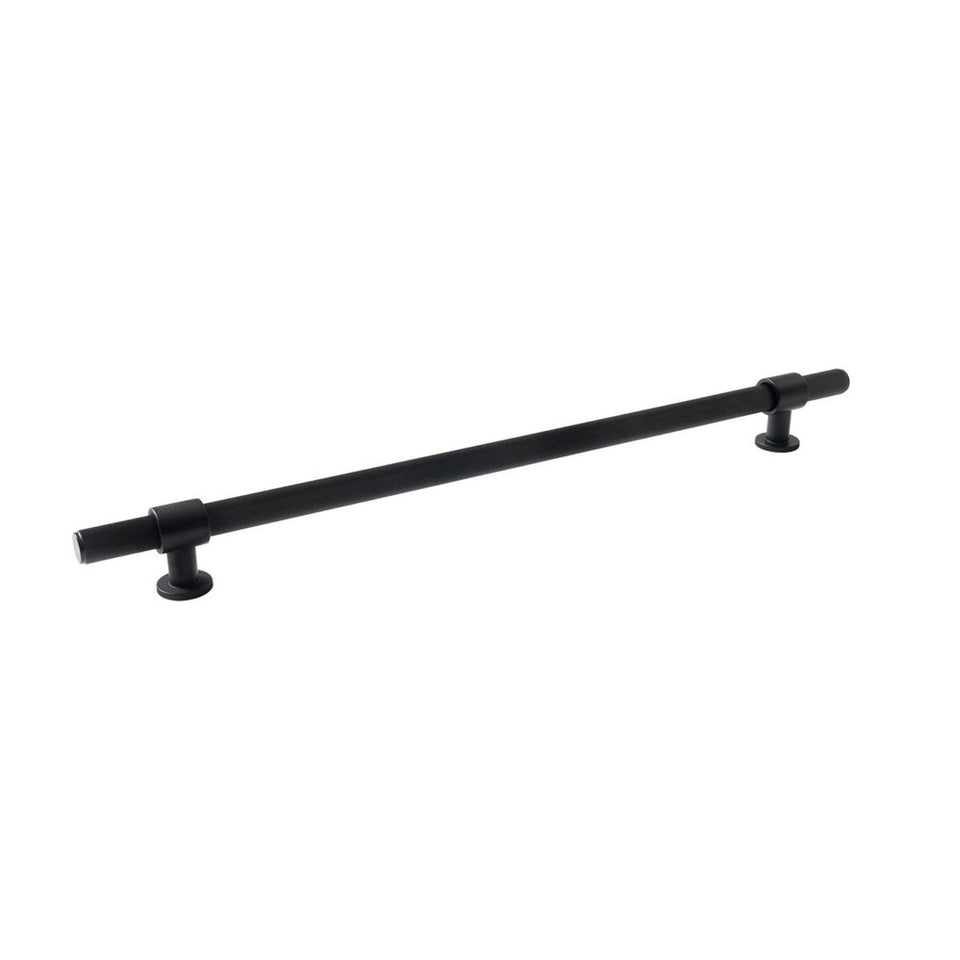 Momo Handles Belgravia Pull Handle Lined Matte Black