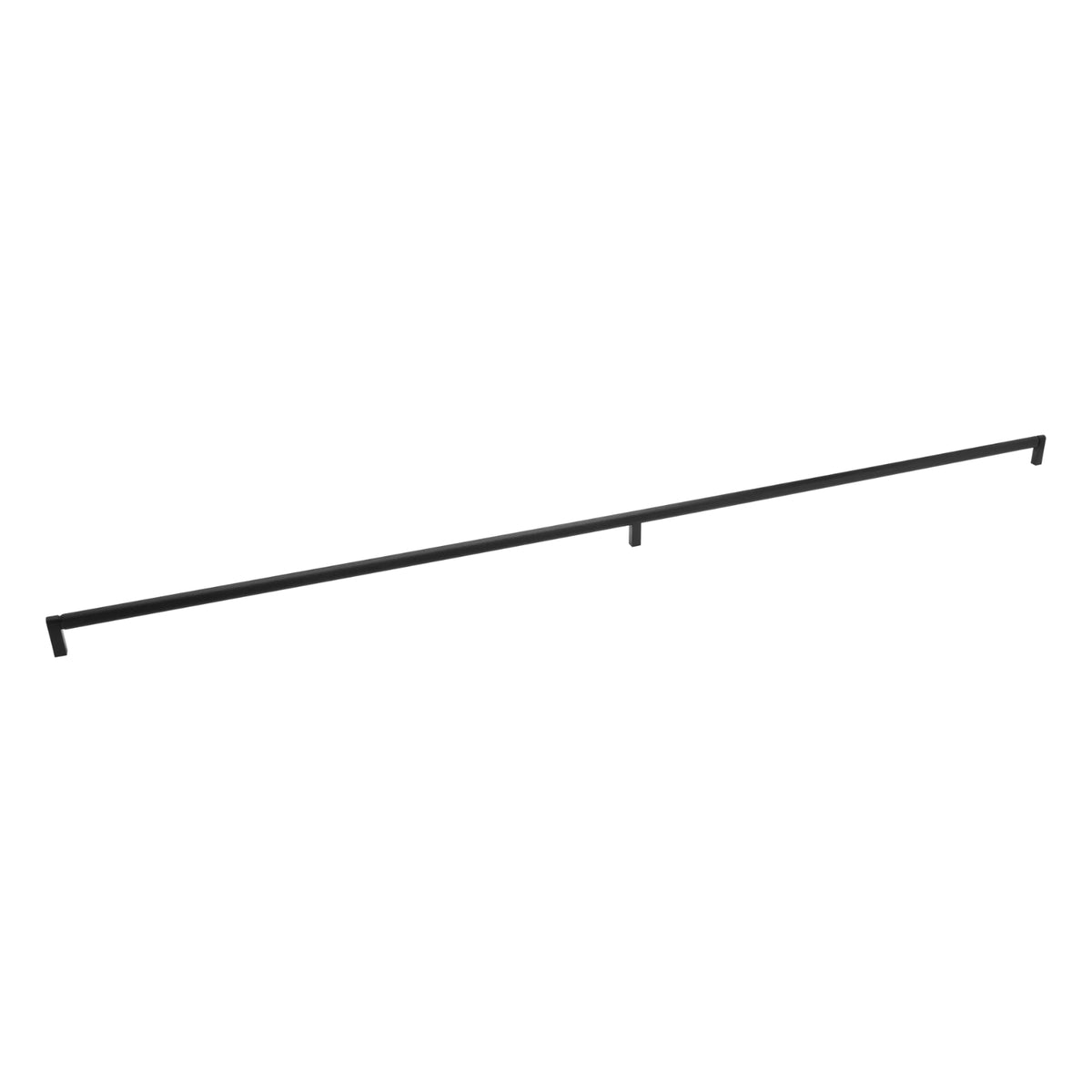 New Side View Momo Handles Brooklyn D Handle Brushed Black BKN0676.1056.BBL