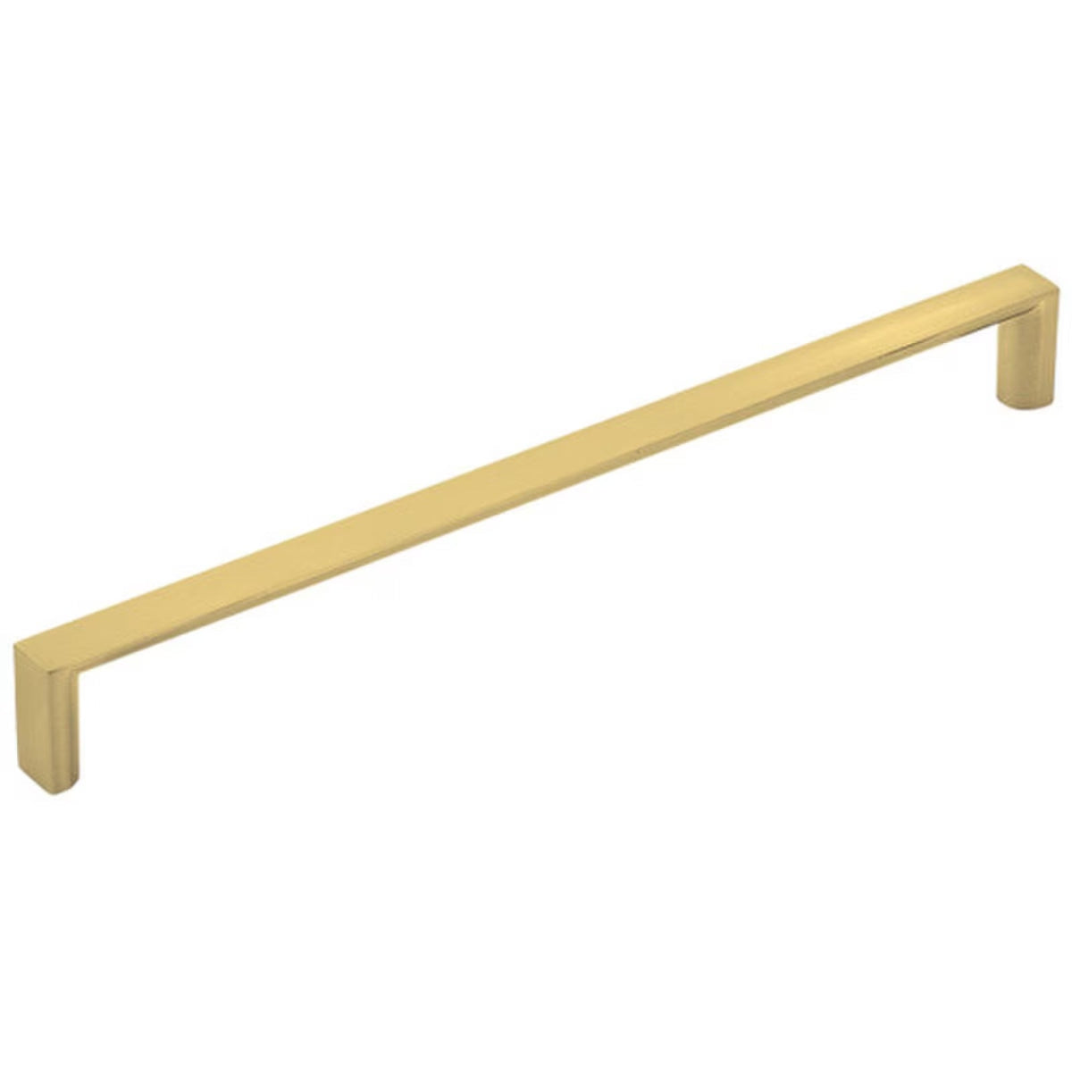 Momo Handles Dallas D Handle Brushed Matt Brass FDH192.BMB - The Blue Space