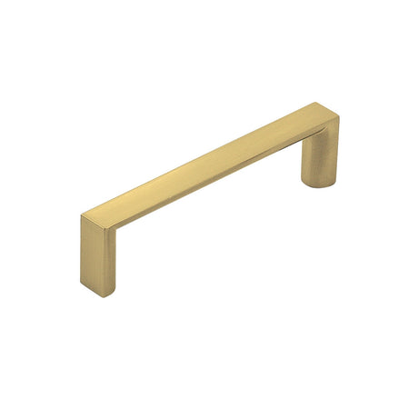 Momo Handles Dallas D Handle Brushed Matt Brass