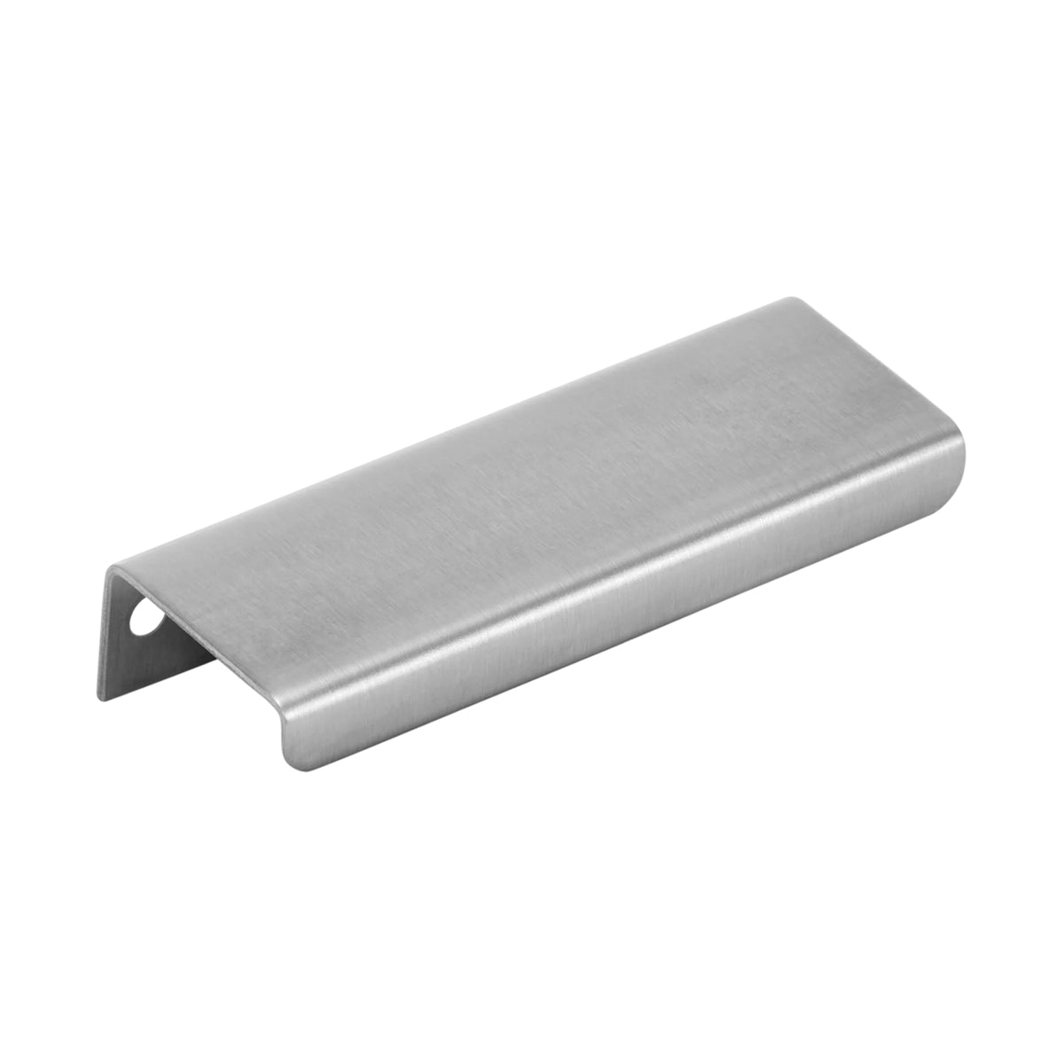 Momo Handles Ferrara Lip Pull Brushed Stainless Steel FER100.SS.FG - The Blue Space