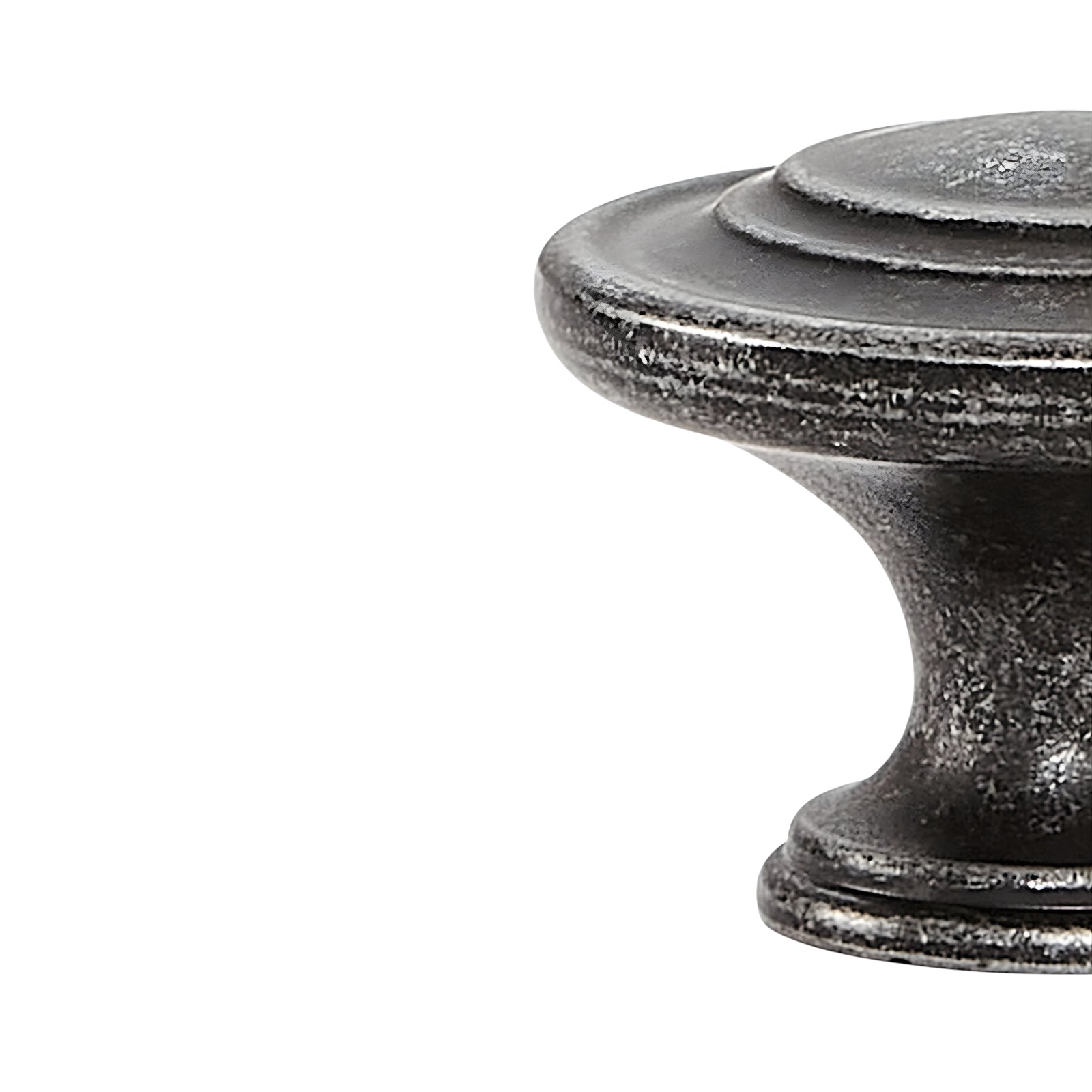 Details Momo Handles Florencia Concentric Knob 33mm Charcoal CTCK.CH.FG - The Blue Space