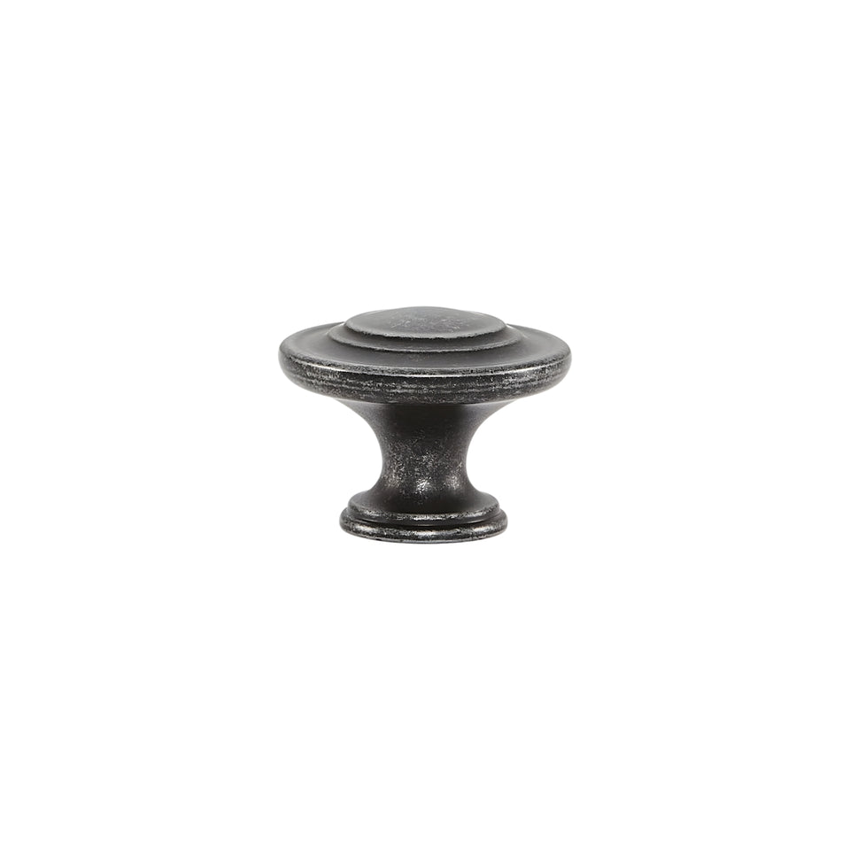 Momo Handles Florencia Concentric Knob 33mm Charcoal