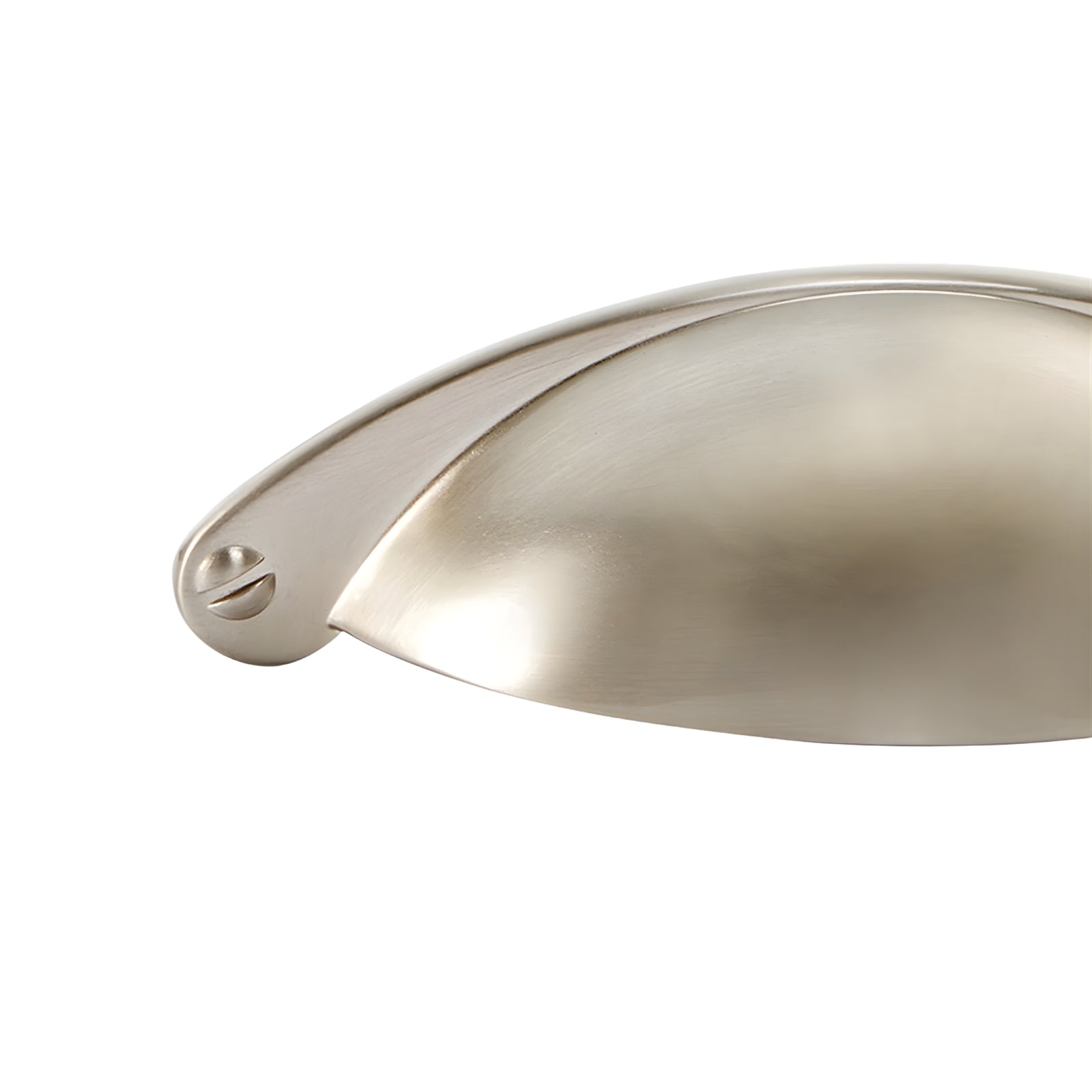 Details Momo Handles Florencia Cup Pull 64mm Brushed Nickel CTCP.BRN.FG - The Blue Space