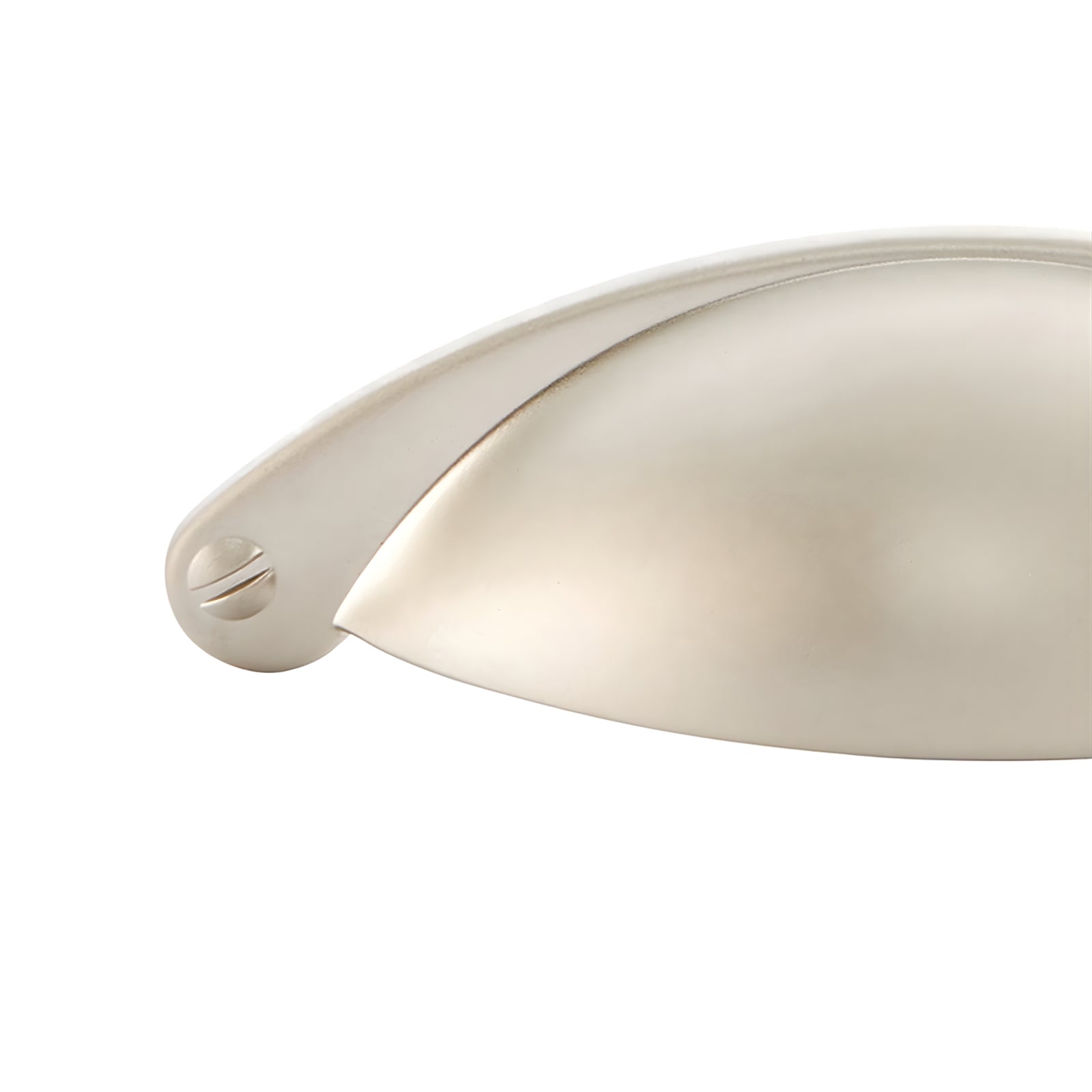 Details Momo Handles Florencia Cup Pull 64mm Satin Nickel CTCP.SN.FG - The Blue Space