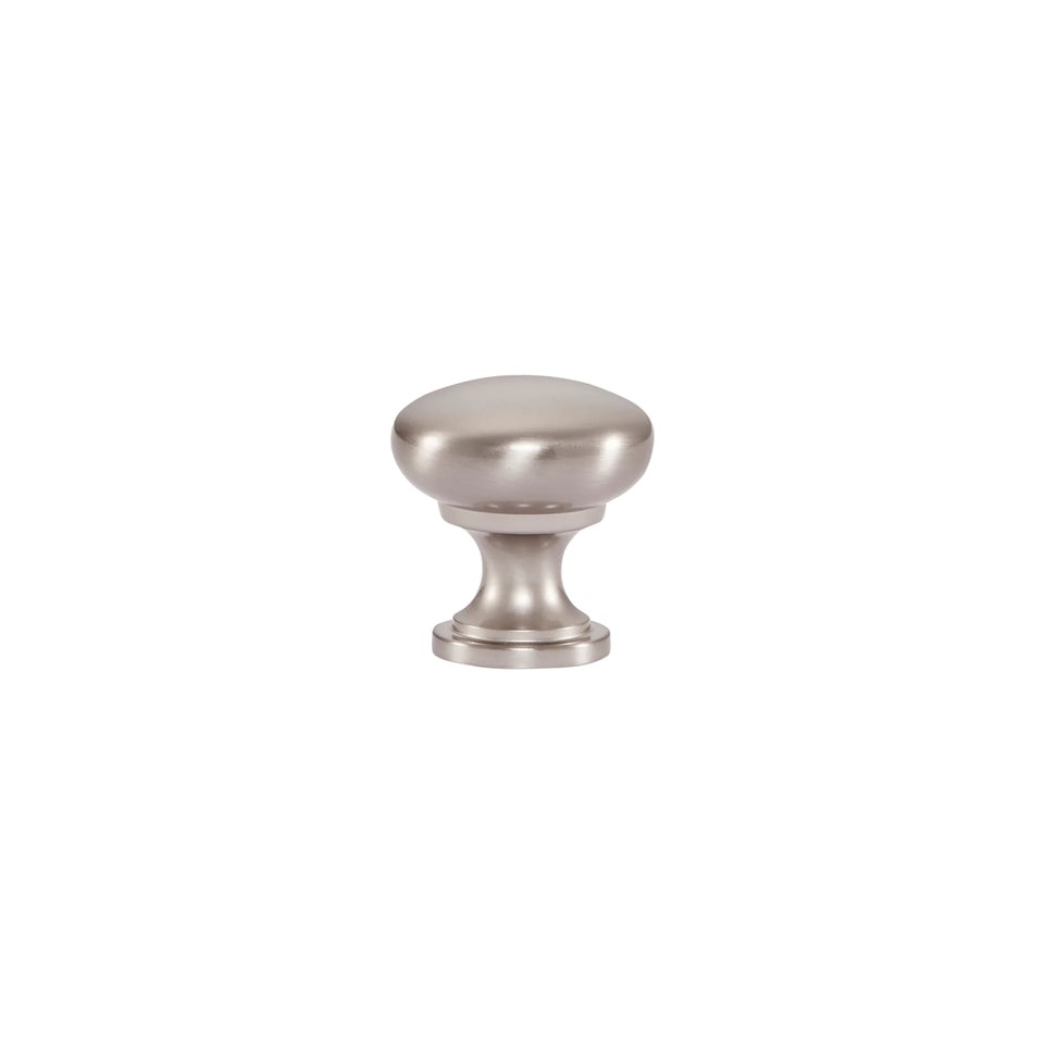 Momo Handles Florencia Plain Knob 29mm Satin Nickel