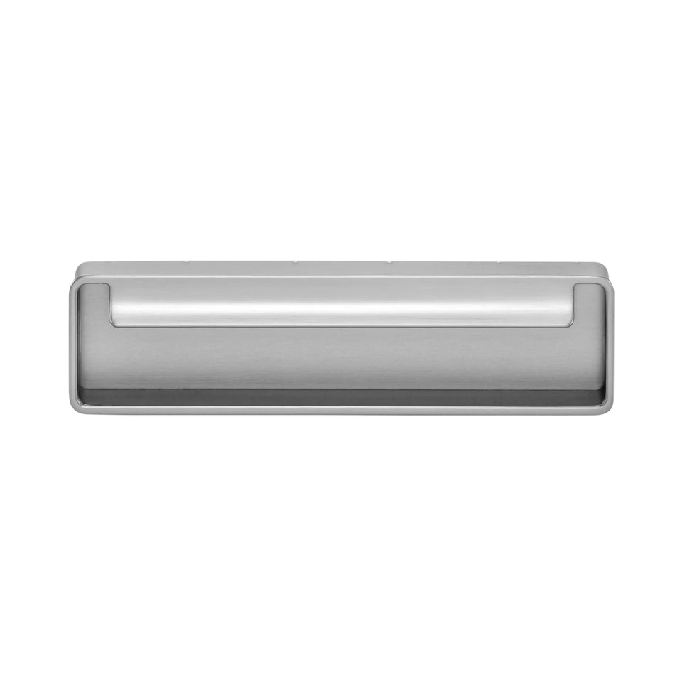 Momo Handles Fold Flush Pull Handle 128mm Brushed Nickel
