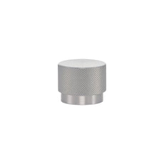 Side View Momo Handles Graf Round Knob Dull Brushed Nickel G0486.038.DBR - The Blue Space