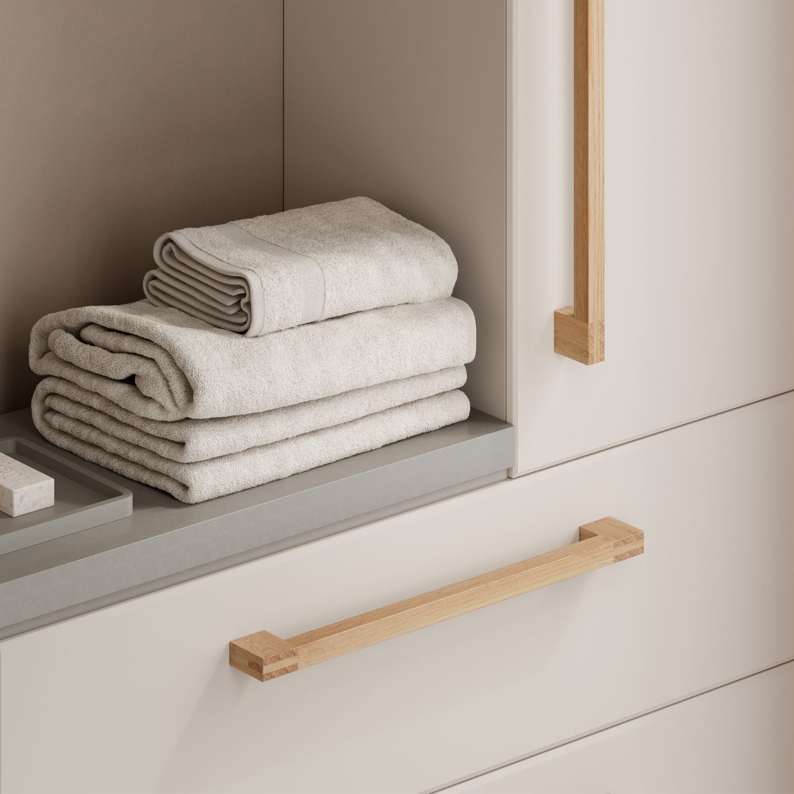 Lifestyle Momo Handles Hako Big Handle Oak HKO0705.480.OAK - The Blue Space