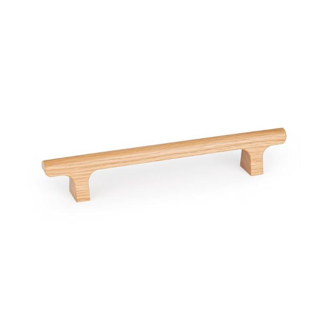 Momo Handles Hinoki D Handle 160mm Oak HIN0681.160.OAK - The Blue Space