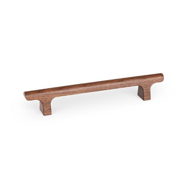 Momo Handles Hinoki D Handle 160mm Walnut HIN0681.160.WN - The Blue Space