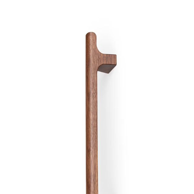 Momo Handles Hinoki D Handle 416mm Walnut HIN0682.416.WN - The Blue Space