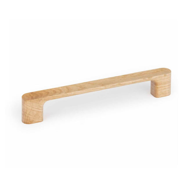 Momo Handles Luv Wood 160mm D Handle Oak L0699.160.OAK - The Blue Space