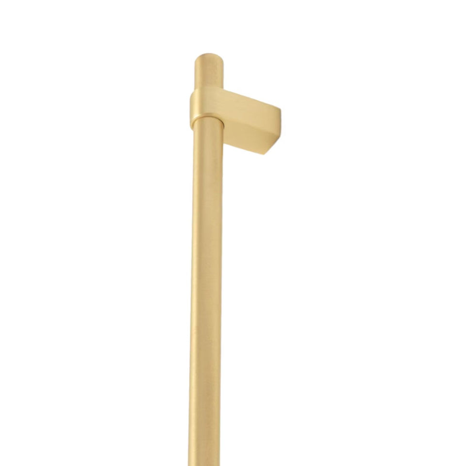 Momo Handles Maida 648mm Pull Handle Brushed Satin Brass
