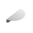 Momo Handles Sola Half Round Lip Pull White FHR240.WH - The Blue Space
