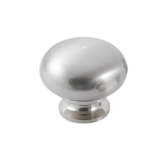 Momo Lugo Plain Knob Brushed Nickel