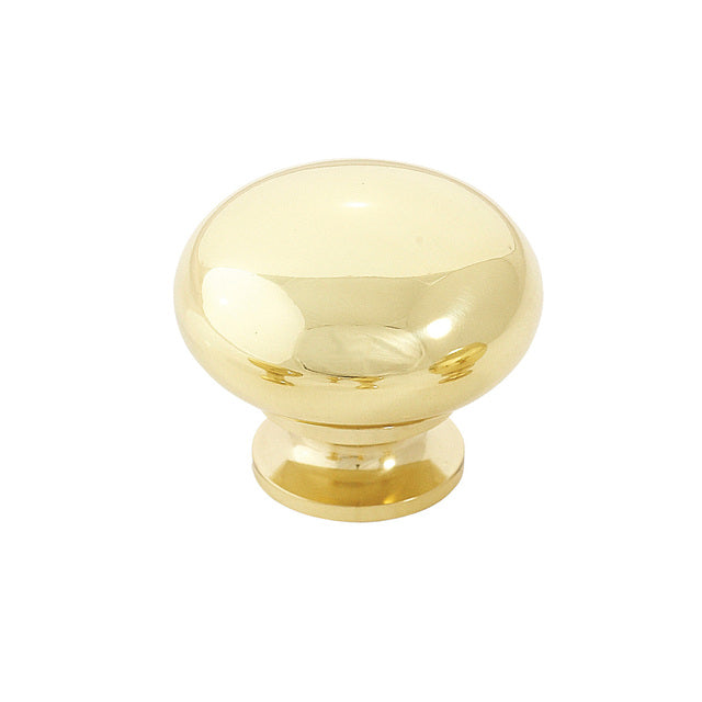 Momo Lugo Plain Knob 38mm Polished Brass 3238.PB - The Blue Space