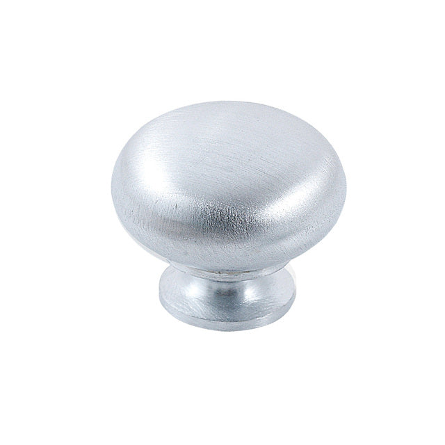 Momo Lugo Plain Knob 38mm Satin Chrome 3238.SC - The Blue Space