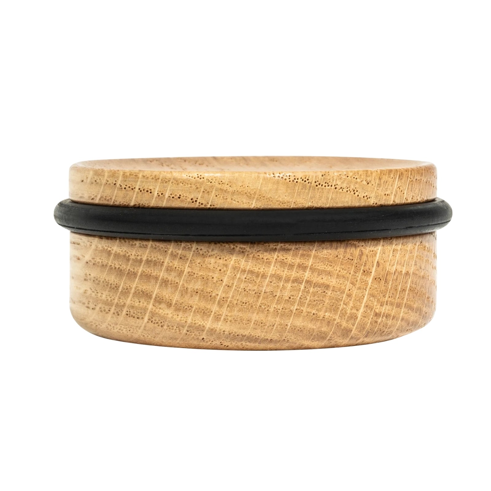 Side View Momo Luv Wood Door Stop 71mm Oak L8018.071.OAK - The Blue Space