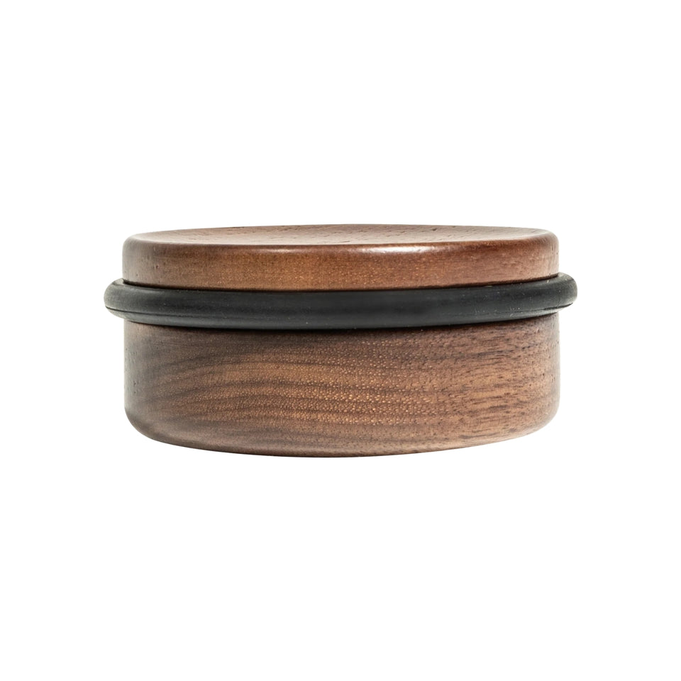 Momo Handles Luv 71mm Wood Door Stop Walnut