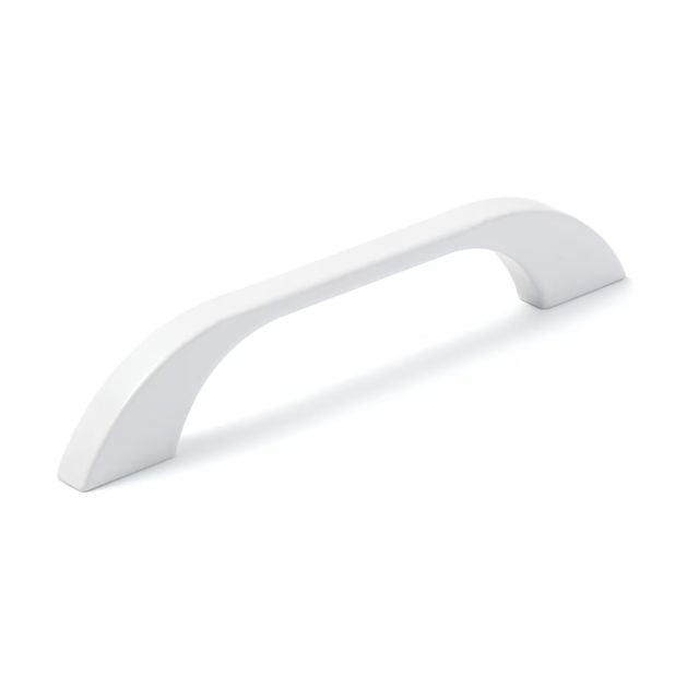 Momo New Prato Bow Handle 128mm Hole Centres Matte White NPB978.128.MWH - The Blue Space