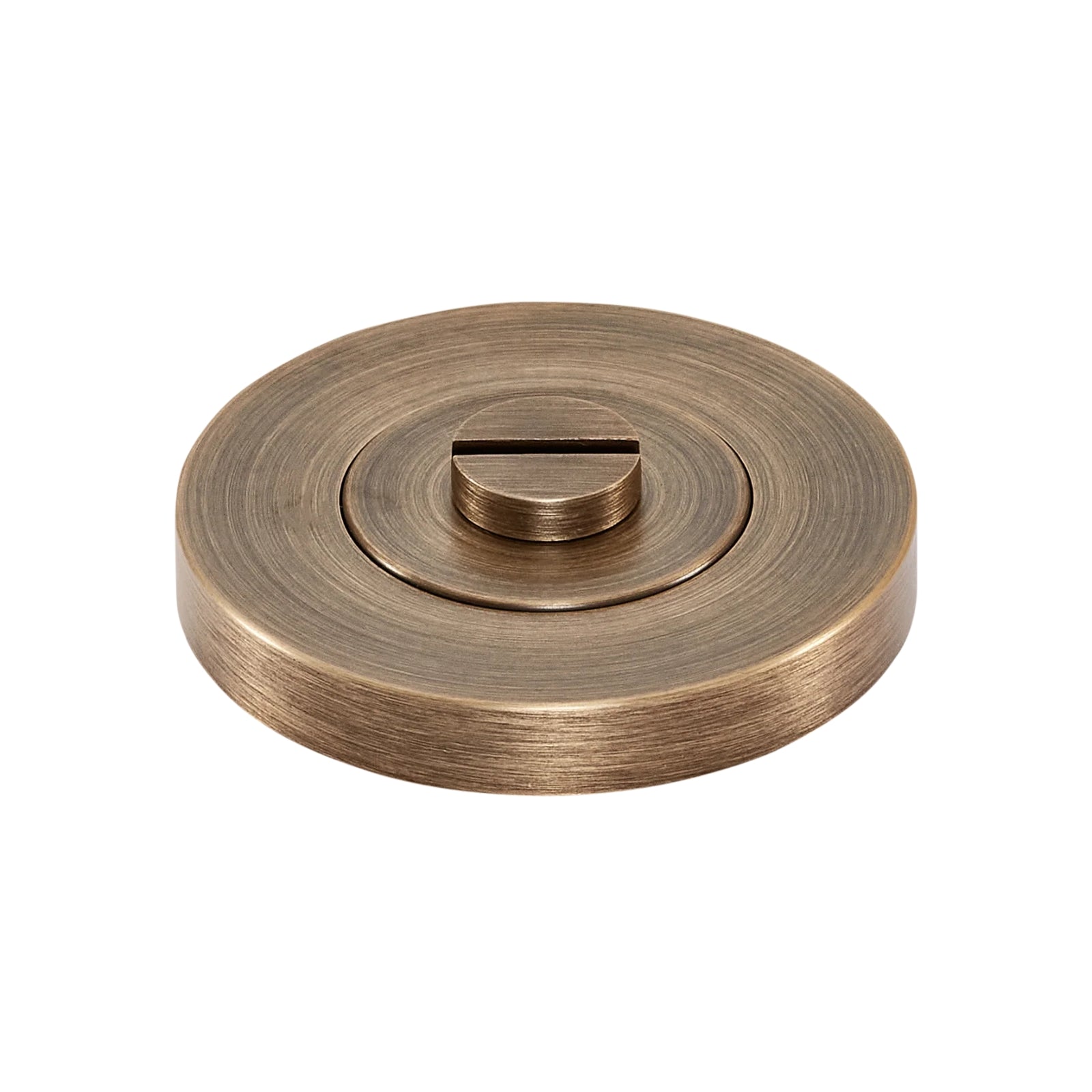 Lock Side View Momo Privacy Thumb Turn Set Bronze MHPS.BNZ - The Blue Space