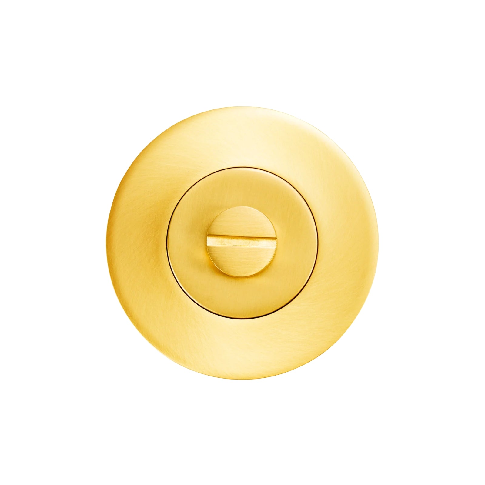 Lock Momo Privacy Thumb Turn Set Brushed Satin Brass MHPS.BSB - The Blue Space