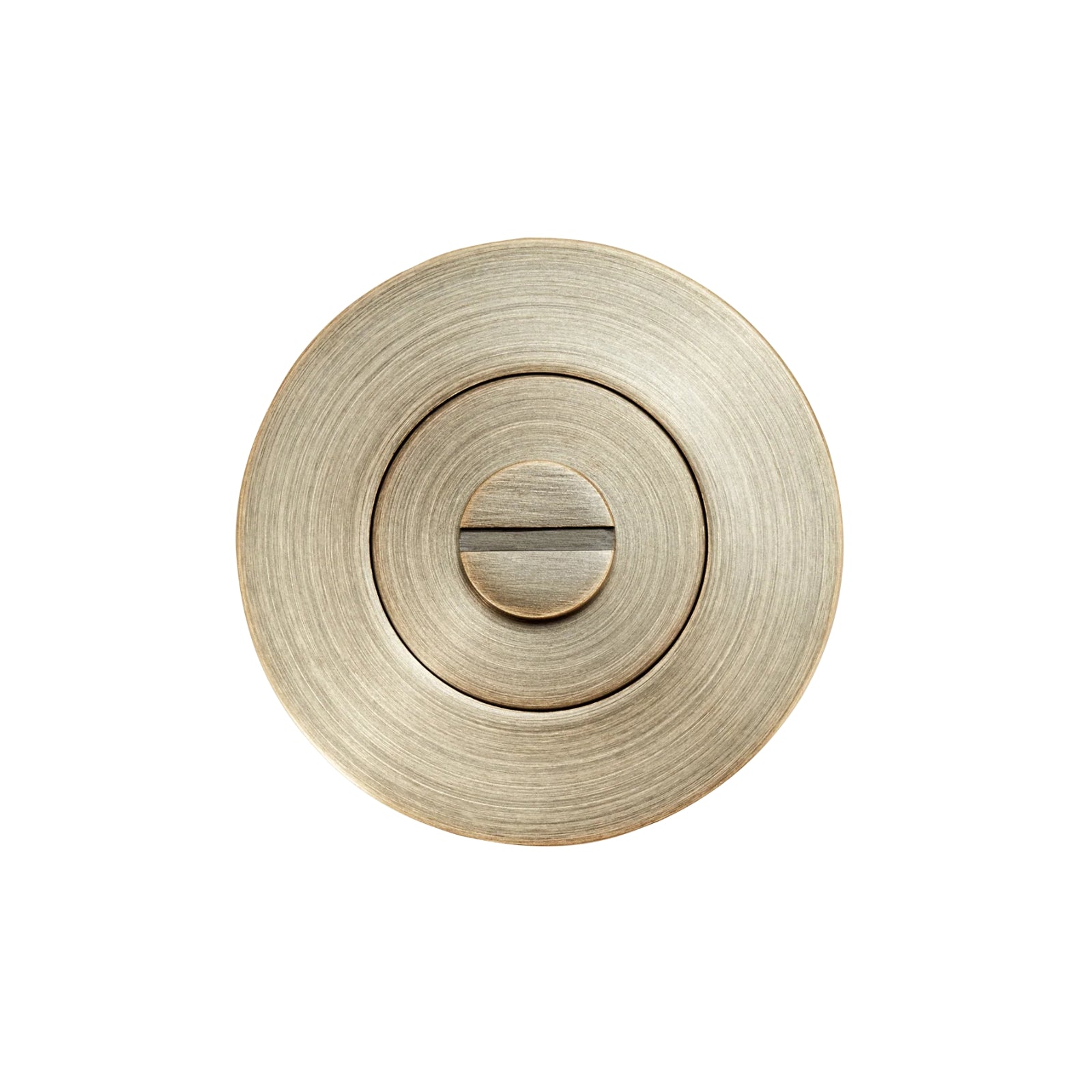 Lock Momo Privacy Thumb Turn Set Dark Brushed Brass MHPS.DBB - The Blue Space