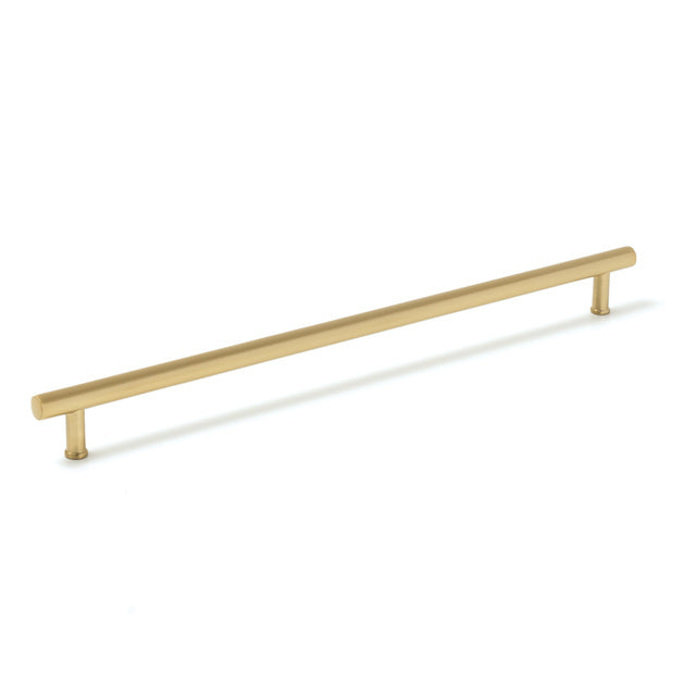 Momo Strano D Handle Brushed Satin Brass