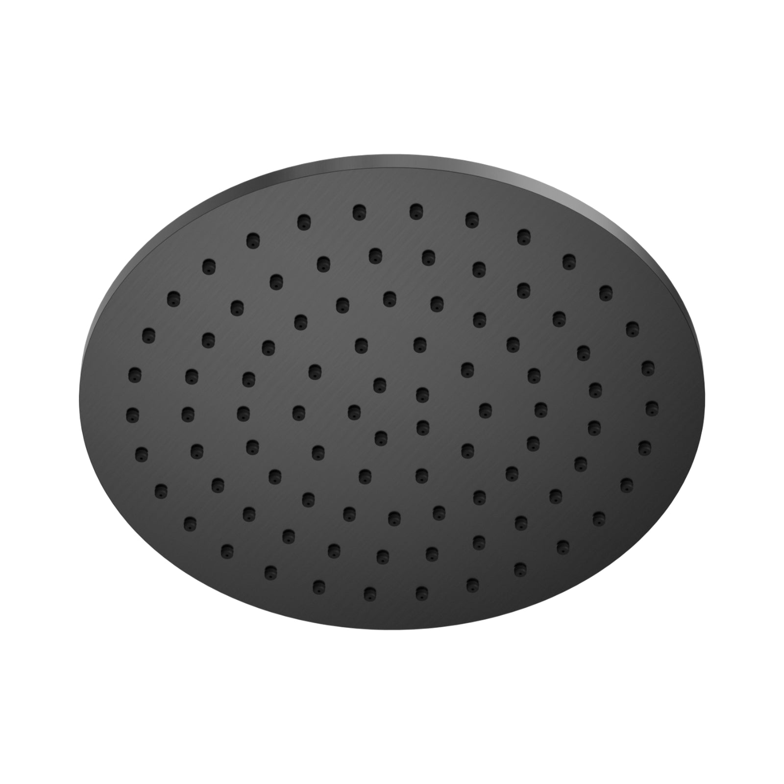 Nero 250mm Round Metal Shower Head II Gun Metal NR507046GM - The Blue Space
