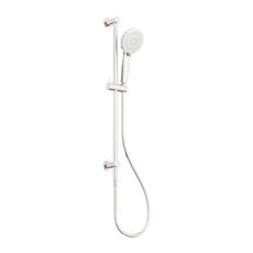 Nero 3 Function Shower Rail Brushed Nickel NR314ABN - The Blue Space