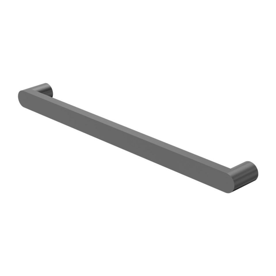 Nero Bianca 240V Single Heated Towel Rail Gun Metal